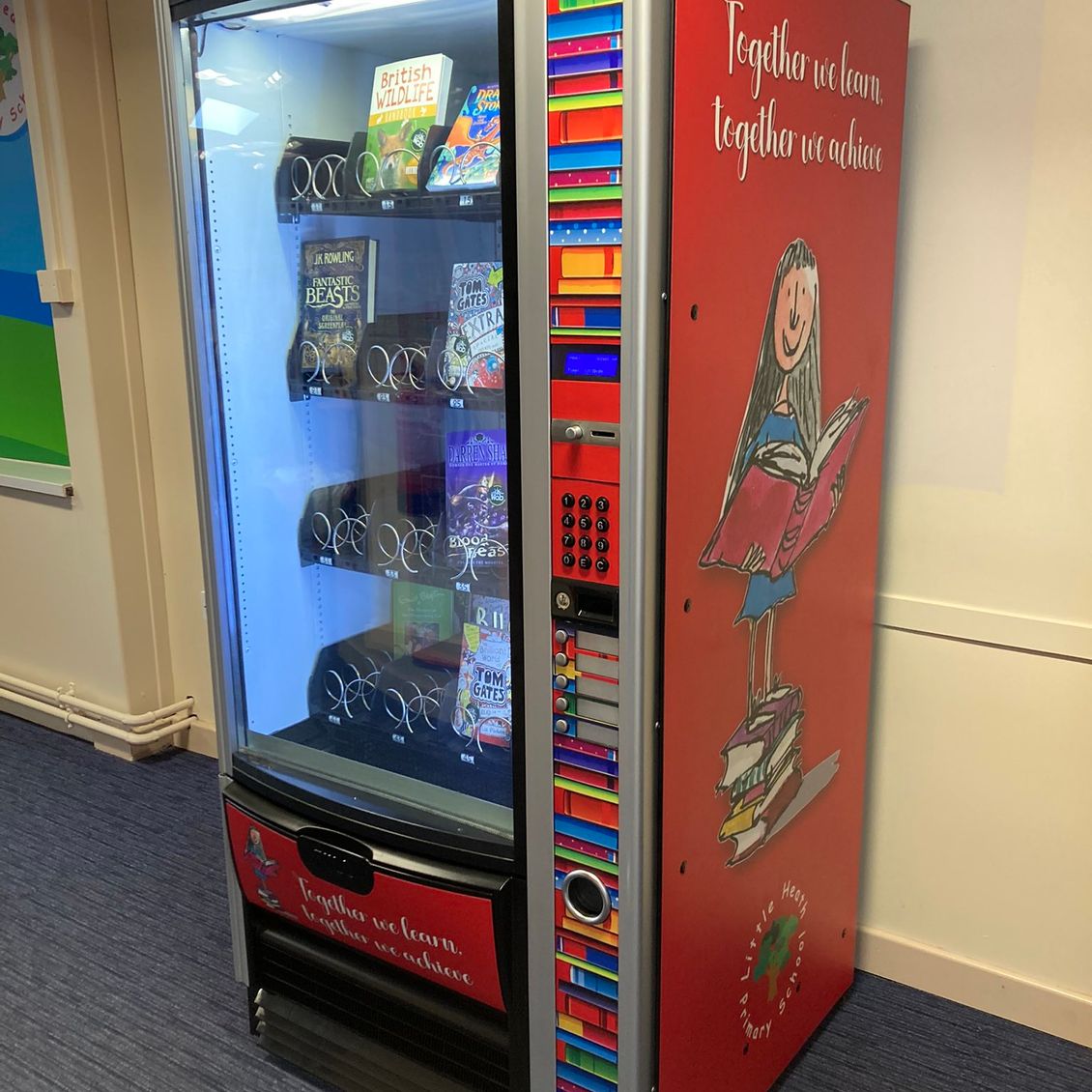 Book vending machine