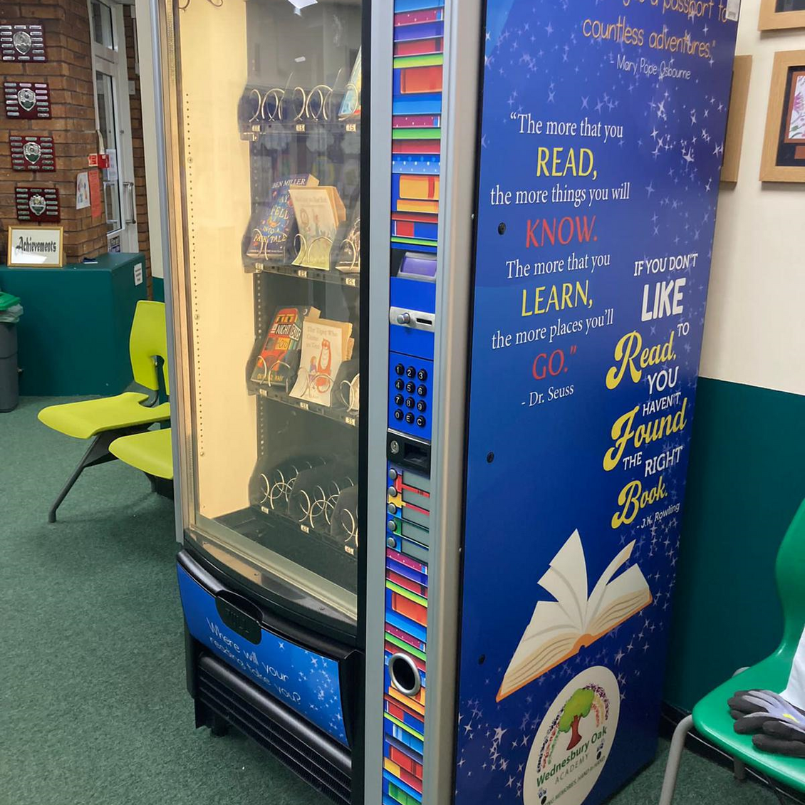 Book vending machine